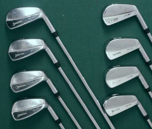 Set Of 8 x Srixon Pro 100 Irons 3-PW Stiff Steel Shafts Mixed Grips