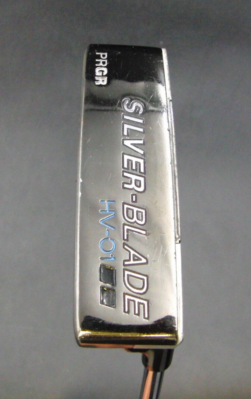 PRGR Silver Blade HV-01 Putter Steel Shaft 87cm Playing Length PRGR Grip