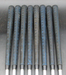 Set of 8 x Dunlop Blue Flash Irons 3-9+SW Regular Steel Shafts Dunlop Grips
