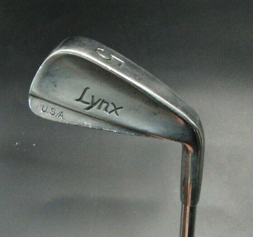 Lynx U.S.A. 5 Iron Regular Flex Steel Shaft Golf Pride Grip