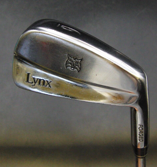 Lynx Forged 6 Iron Stiff Steel Shaft Iguana Golf Grip