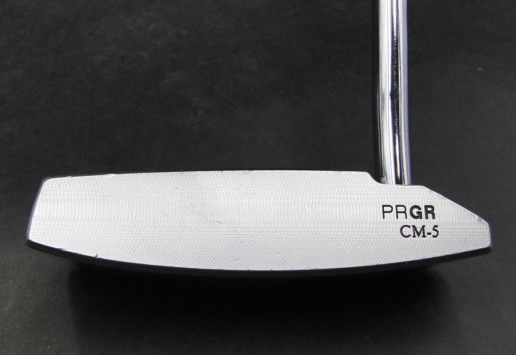 PRGR CM-5 DATA Putter 86.5cm Playing Length Steel Shaft DATA Grip