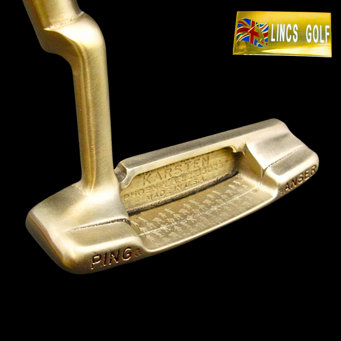 Custom Milled Walking Dead Themed Ping Anser Putter 89cm Genuine Leather HC