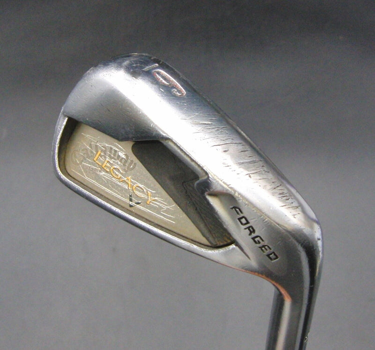 Callaway Legacy V Forged 6 iron Regular Flex Graphite Shaft Golf Pride Grip