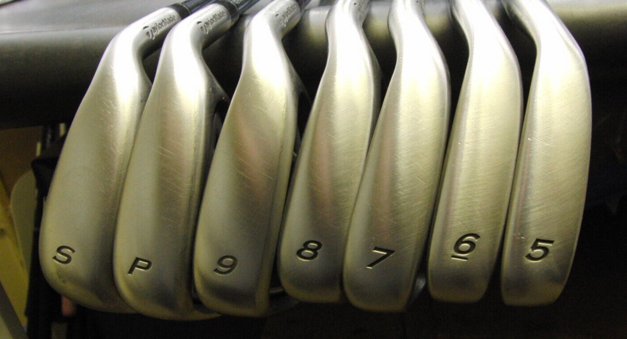 Set of 7 x TaylorMade r5XL Plus Irons 5-SW Stiff Steel, TaylorMade Grips