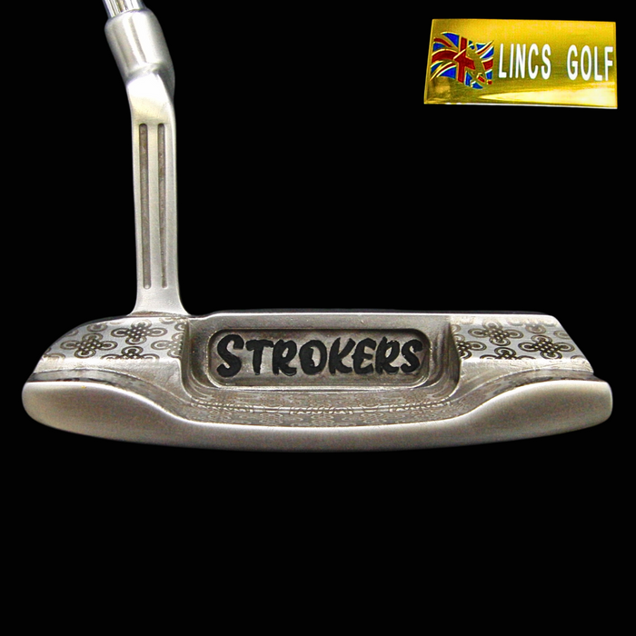 Custom Milled Luck of the Irish Themed Strokers Putter 90cm PSYKO Grip
