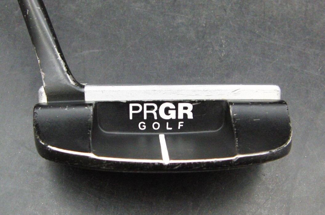 PRGR Golf Silver-Blade 02 Putter 88cm Playing Length Steel Shaft NexGen Grip