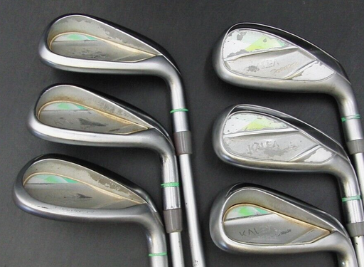 Ladies Set of 6 x TaylorMade Kalea Irons 6-SW Ladies Graphite Shafts Mixed Grips