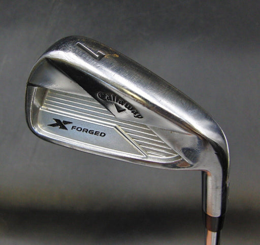 Callaway X Forged 7 Iron Stiff Steel Shaft Lamkin Grip