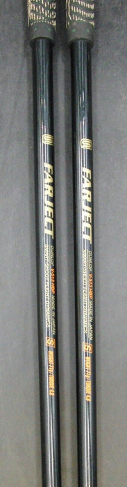 Set of 2 Dunlop Maxfli HI-BRID 3 & 4 Irons Stiff Graphite Shafts Dunlop Grips