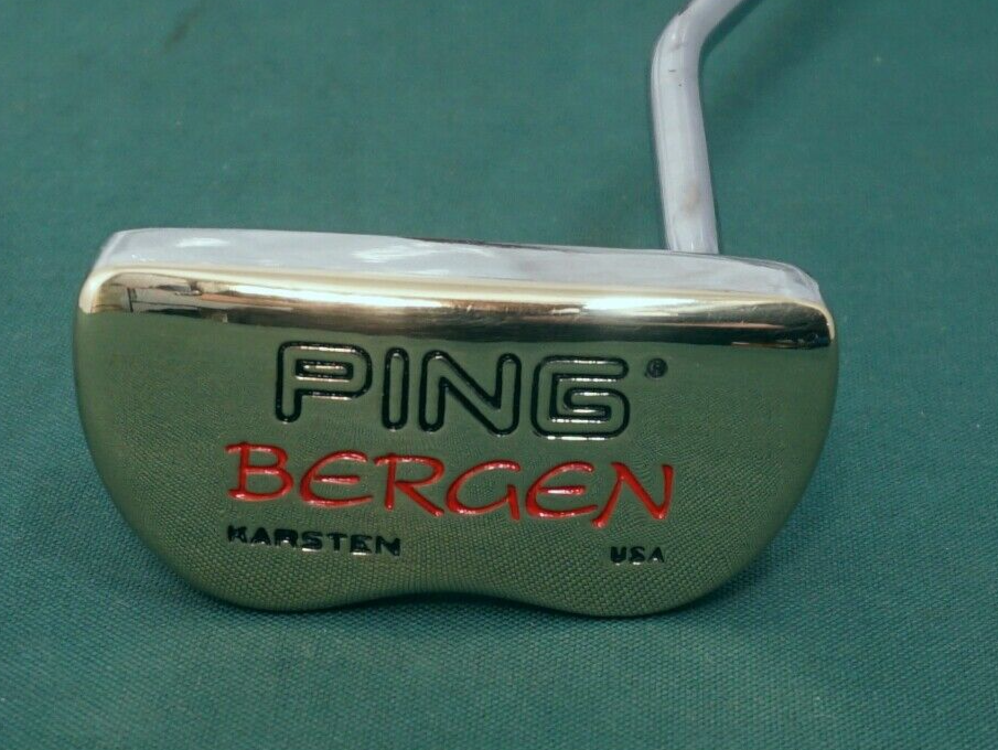 Polished Ping Karsten Bergen Putter Steel Shaft  88cm Length Ping Grip