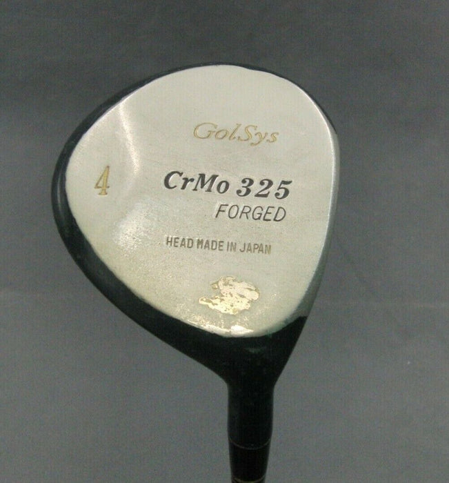 Japanese GolSys CrMo 325 Forged 4 Wood Regular Graphite Shaft + Head Cover