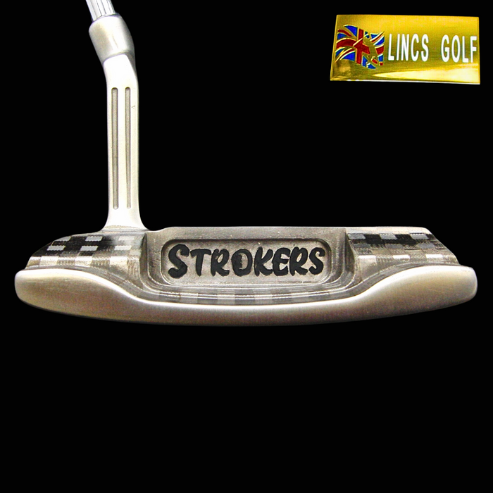 Custom Milled Scotland the Bold Themed Strokers Putter 90cm PSYKO Grip