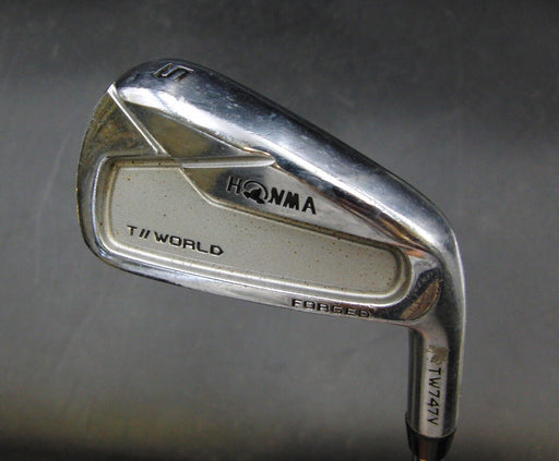 Honma T/World Forged TW747V 5 Iron Regular Steel Shaft Golf Pride Grip