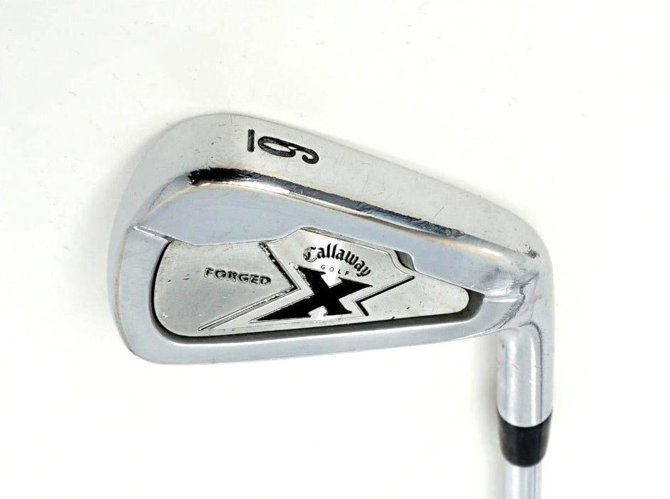 Callaway X Forged 6 Iron Project X Rifle 5.5 Regular Steel Shaft Golf Pride Grip