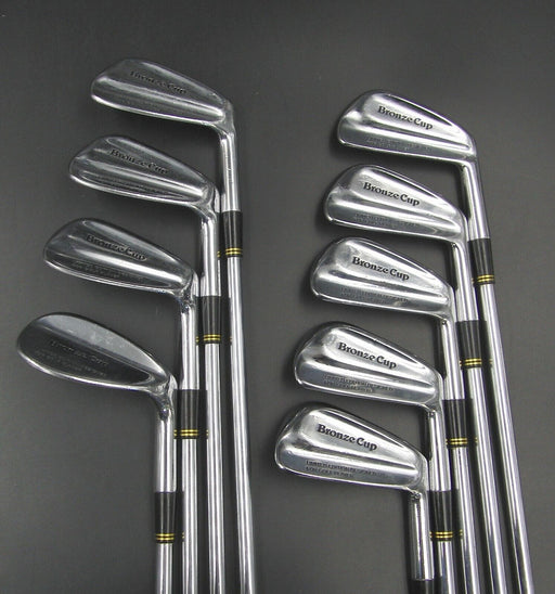 Set Of 9 x Mizuno Bronze Cup Ltd Edition Irons 3-SW Regular Steel Shafts