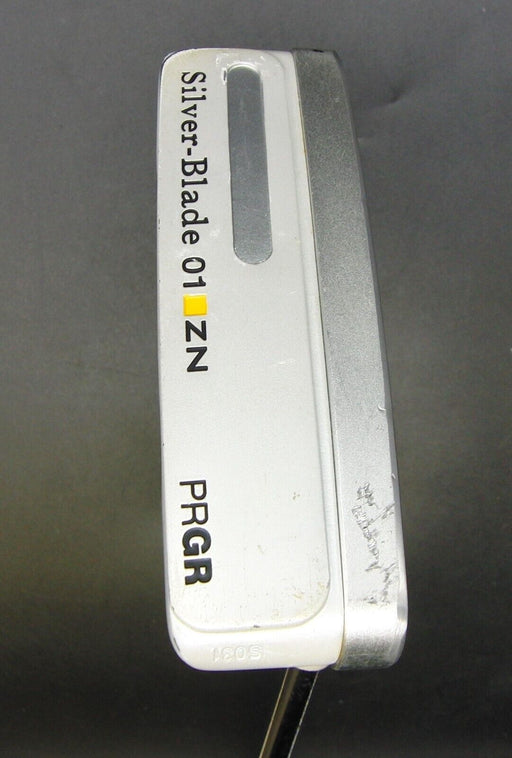 PRGR Silver Blade 01 ZN Putter Steel Shaft 88cm Length Iguana Grip