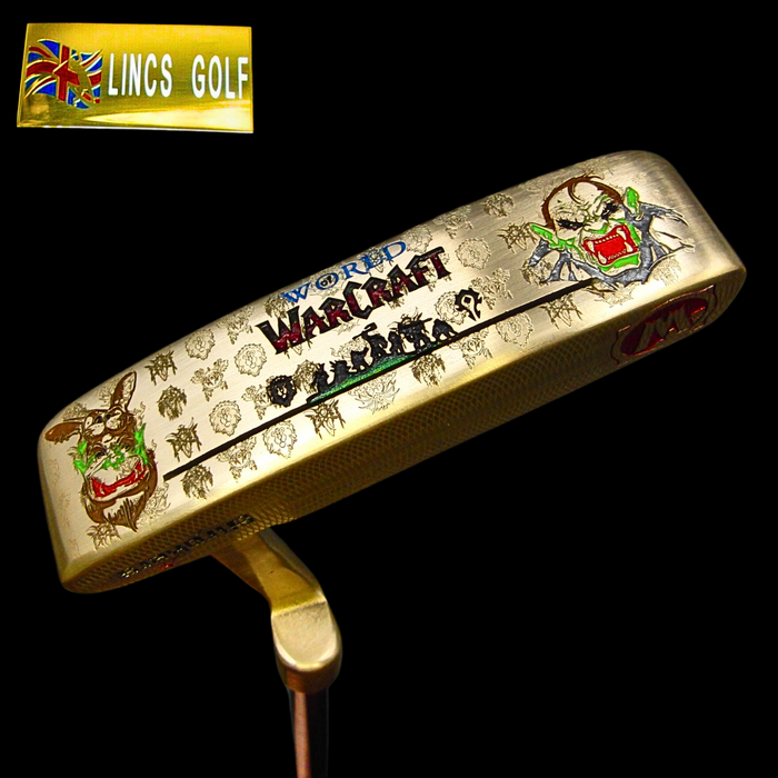 Custom Milled World Of WarCraft Themed Ping Anser Putter 89cm Steel Shaft