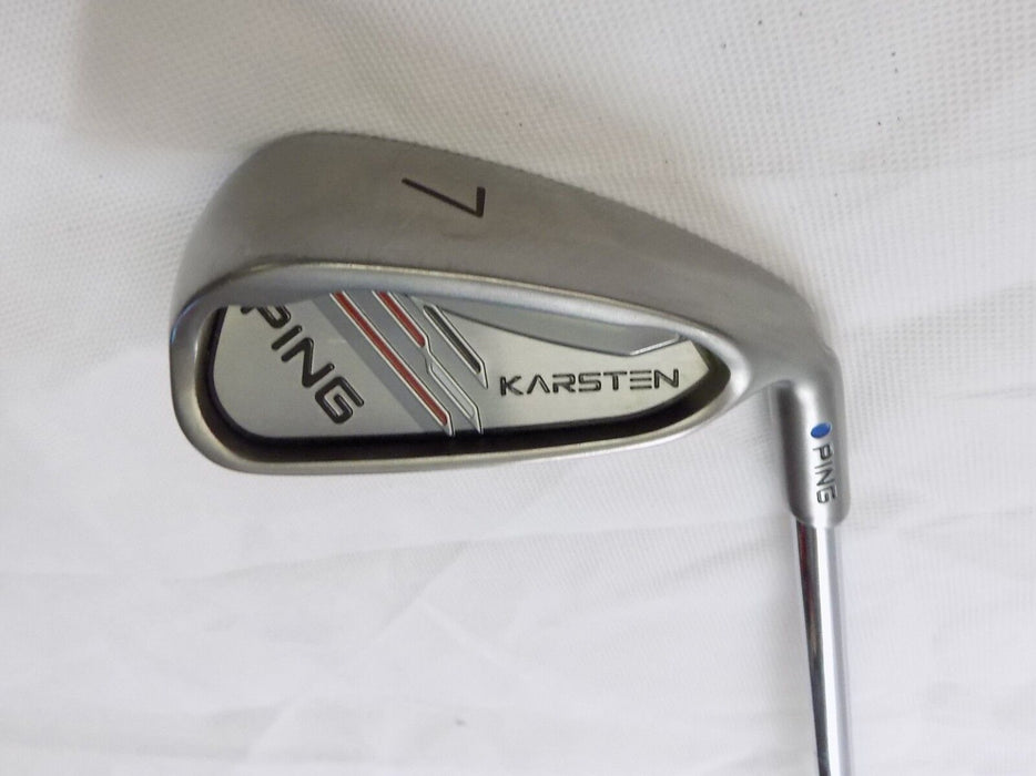 Ping Karsten Blue Dot 7 Iron CFS Regular Flex Steel Shaft Ping Grip