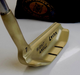 Refinished Vintage Lynx Right Angle 7 Putter Steel Shaft 90cm Length + H/Cover