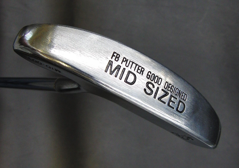 Japanese Mid Sized Designed By Nippon Golf Mid-001 Putter 88cm Long Steel Shaft