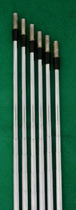 Set of 6 x Pure Steel Shafts Pured Lengths 89cm, 90cm, 91cm, 93cm, 94cm, 95cm