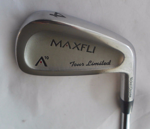MAXFLI A10 TOUR LIMITED Nickel/Chrome 4 IRON R300 Steel Shaft, Golf Pride Grip