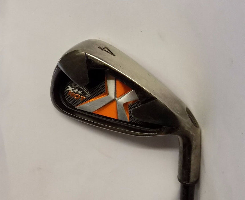 Callaway X24 Hot 4 Iron Flex S Graphite Shaft Callaway Grip