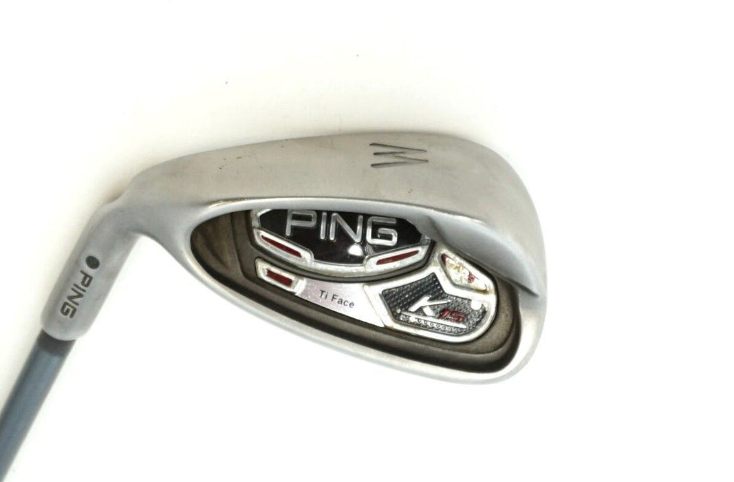 Left-Handed Ping K15 Black Dot Pitching Wedge Aldila Regular Graphite Shaft