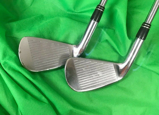 Set of 2 x TaylorMade 300 Forged 3 & 4 Irons Stiff Steel Shafts Lamkin Grips