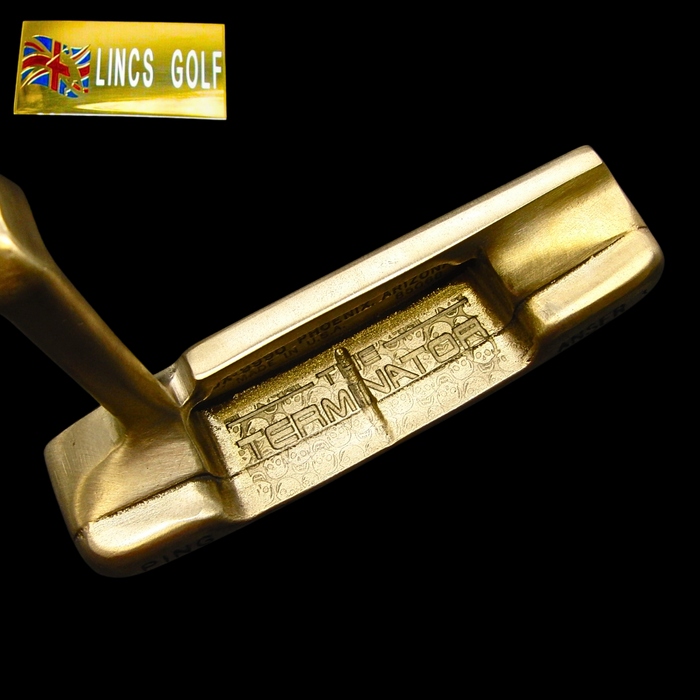 Custom Milled Terminator Theme Ping Anser 3 Putter 86cm Steel Genuine Leather HC