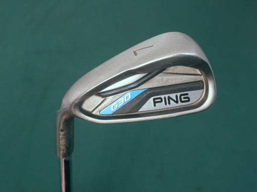 Left Handed Ping G30 Black Dot 7 Iron Regular Steel Shaft Golf Pride Grip
