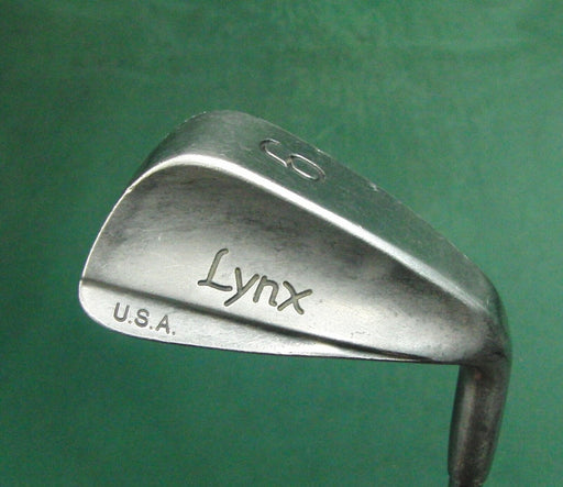 Lynx USA 9 Iron Regular Steel Shaft Golf Pride Grip