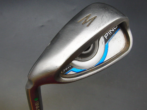 Left-Handed Ping G Max Green Dot Pitching Wedge Senior Graphite Shaft Ping Grip