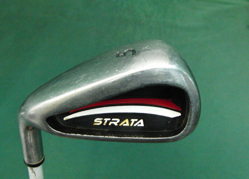 Left Handed (Callaway) Strata 5 Iron Regular Steel Shaft Strata Grip