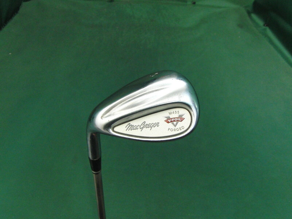 Left Handed MacGregor M455 V-Foil Forged Sand Wedge Stiff Steel Shaft