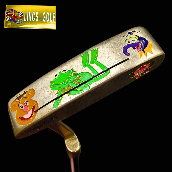 Custom Milled Muppets Themed Ping Anser Putter 90cm Steel Shaft