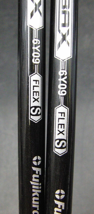 Set of 2 Yamaha InpresX Fricoff Sole 14° 3 & 17° 5 Woods Stiff Graphite Shafts