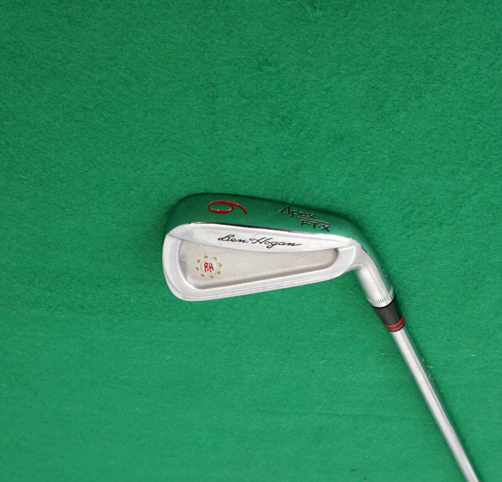 Ben Hogan Apex FTX Irons 6 Iron Stiff Steel Shaft Ben Hogan Grip