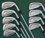 Set Of 9 x Ben Hogan Edge Forged Irons 3-SW Regular Steel Shafts Mixed Grips