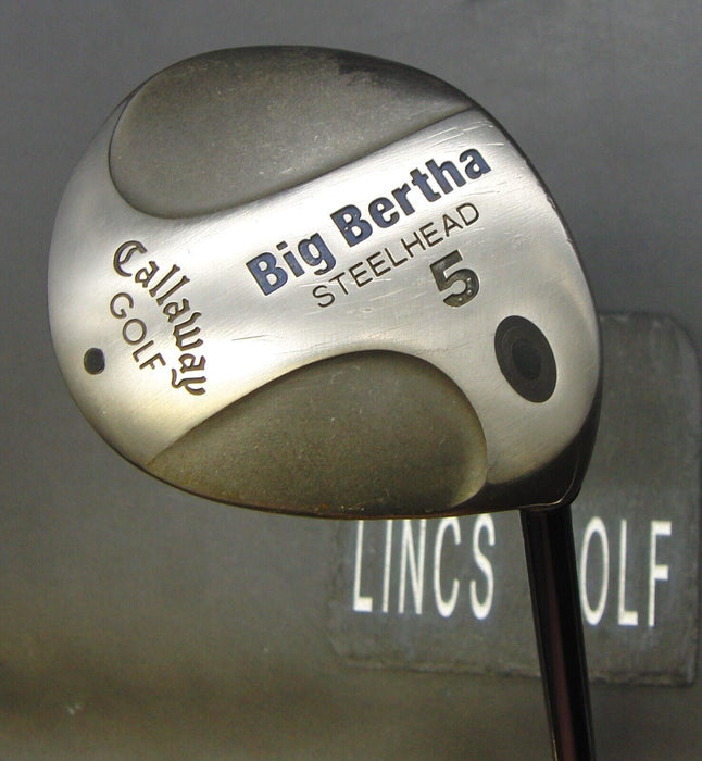 Callaway Big Bertha Steelhead 5 Wood Firm Graphite Shaft Golf Pride Grip