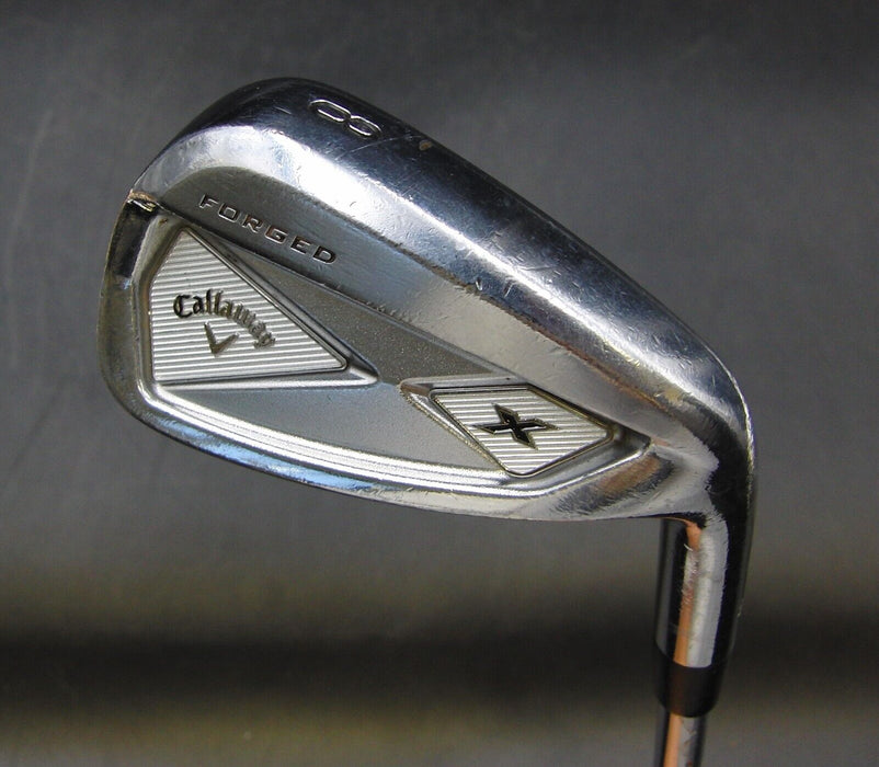 Callaway X Forged 8 Iron Regular Coated Steel Shaft Callaway Grip