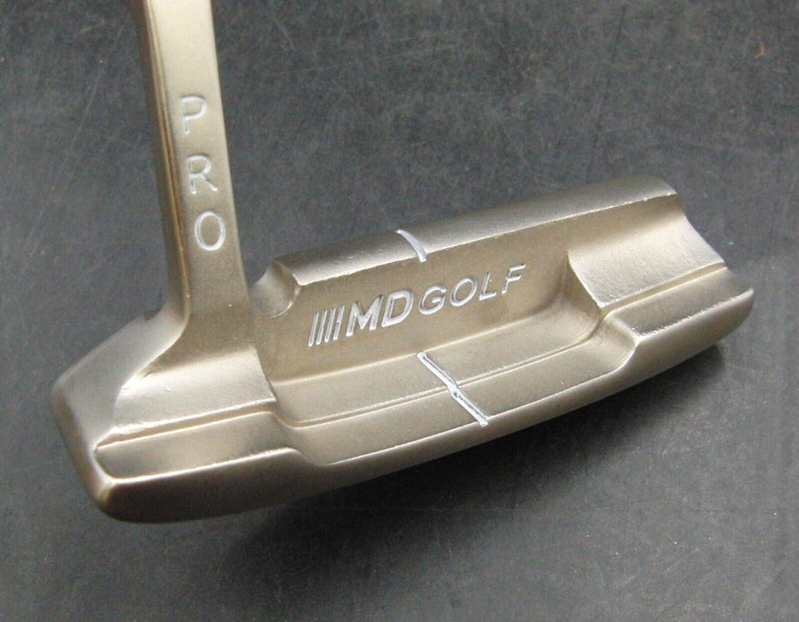 MD Golf Pro Milled Face Putter 88cm Steel Shaft Maxfli Grip