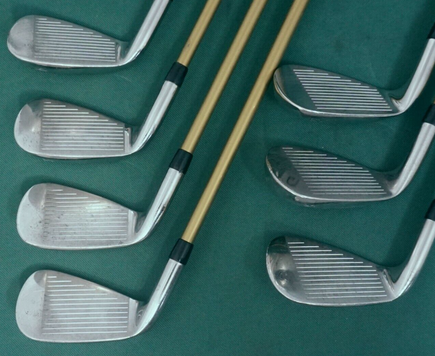 Set of 7 x Mizuno RV-03 Irons 6-SW + Gap Wedge Stiff Graphite Shafts