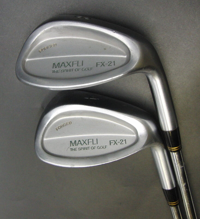 Set of 2 Maxfli FX-21 Forged Gap & Sand Wedges Regular Steel Shafts