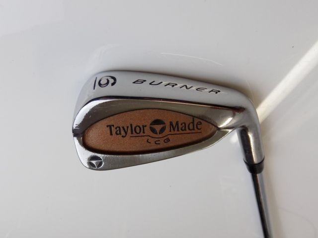 Polished Taylormade Burner LCG 6 Iron Precision S Flex Steel Rifle Shaft