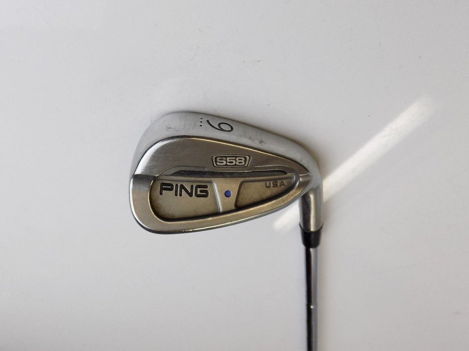 Ping S58 Blue Dot 9 Iron Ping Stiff Flex Steel Shaft Golf Pride Grip