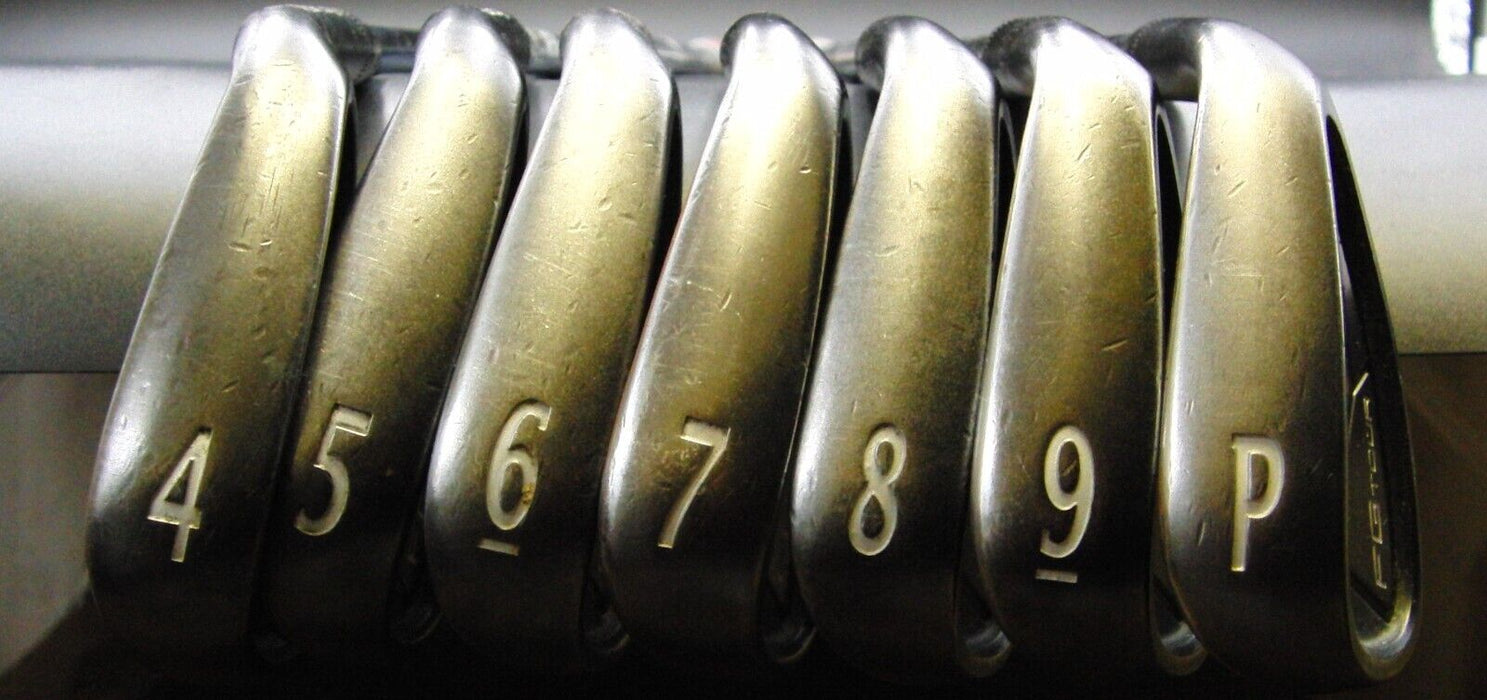 Set of 7 x Wilson Staff Forged FG Tour M3 Irons 4-PW Regular Steel Shafts