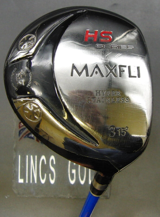 Maxfli HS Series 15° 3 Wood Regular/Stiff Graphite Shaft Maxfli Grip