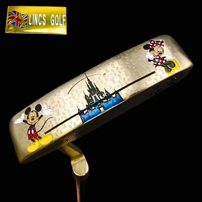 Custom Milled Disney Themed Ping Anser Putter 89cm Steel Shaft Golf Pride Grip
